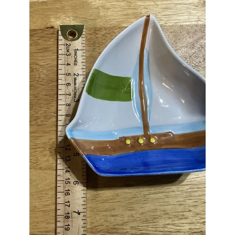 Vintage Sailboat Souvenir Bowls - Beau Rivage Casino - 5.5x2 - Picture 5 of 5